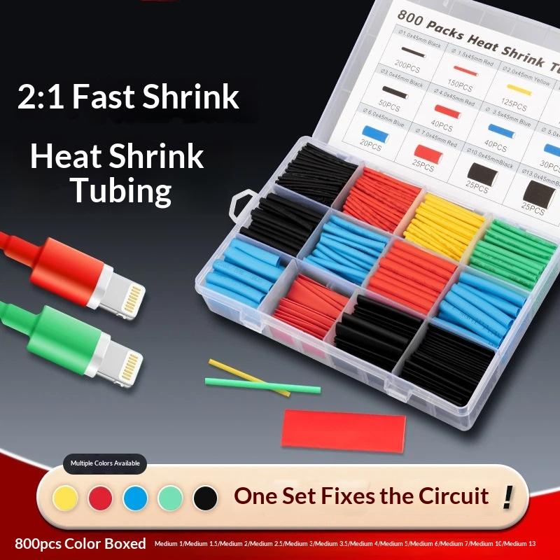 Heat Shrink Tubing - Kit de gaines thermorétractables étanches et
