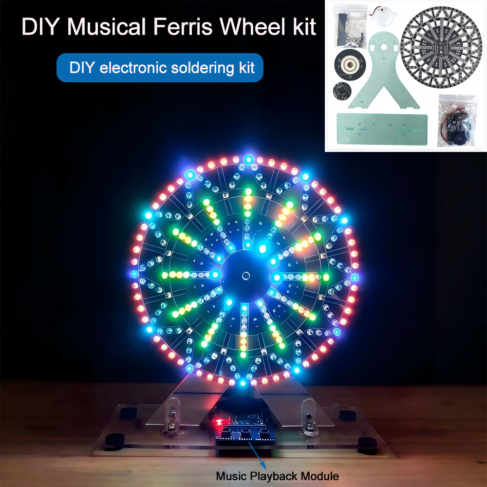Diy Electronics Supplies - Kits électroniques DIY, grande roue musicale