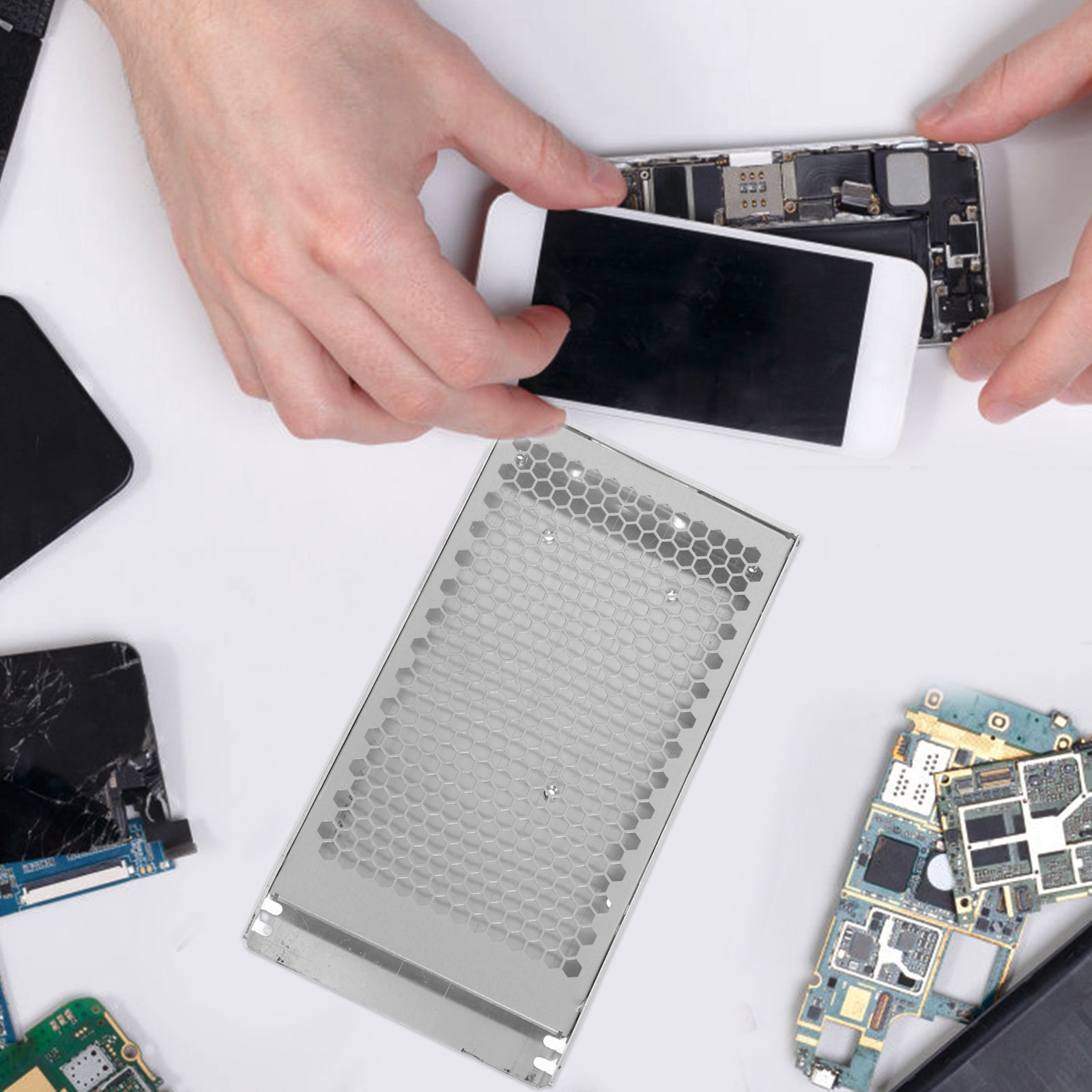 Diy Electronics Supplies - Boîtier en aluminium pour alimentation électrique,