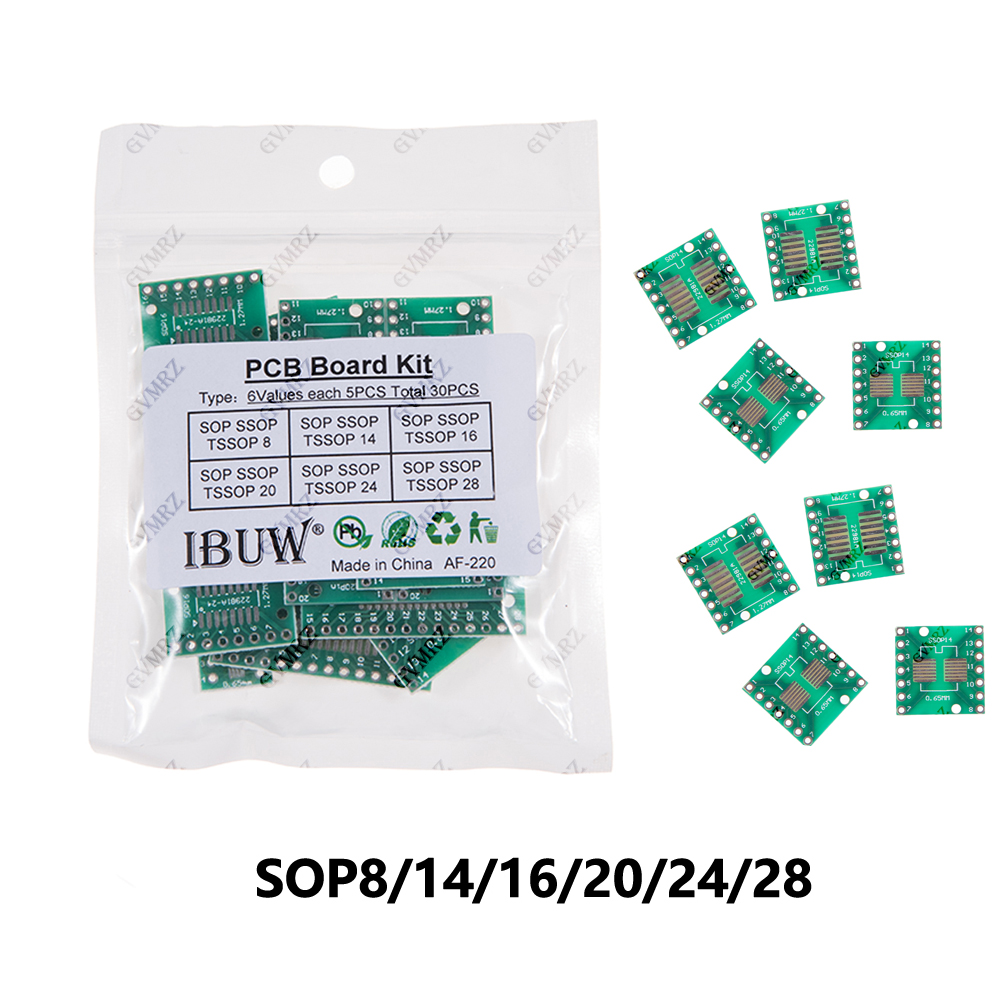 Diy Electronics Gadget - Kit de 30 adaptateurs de carte