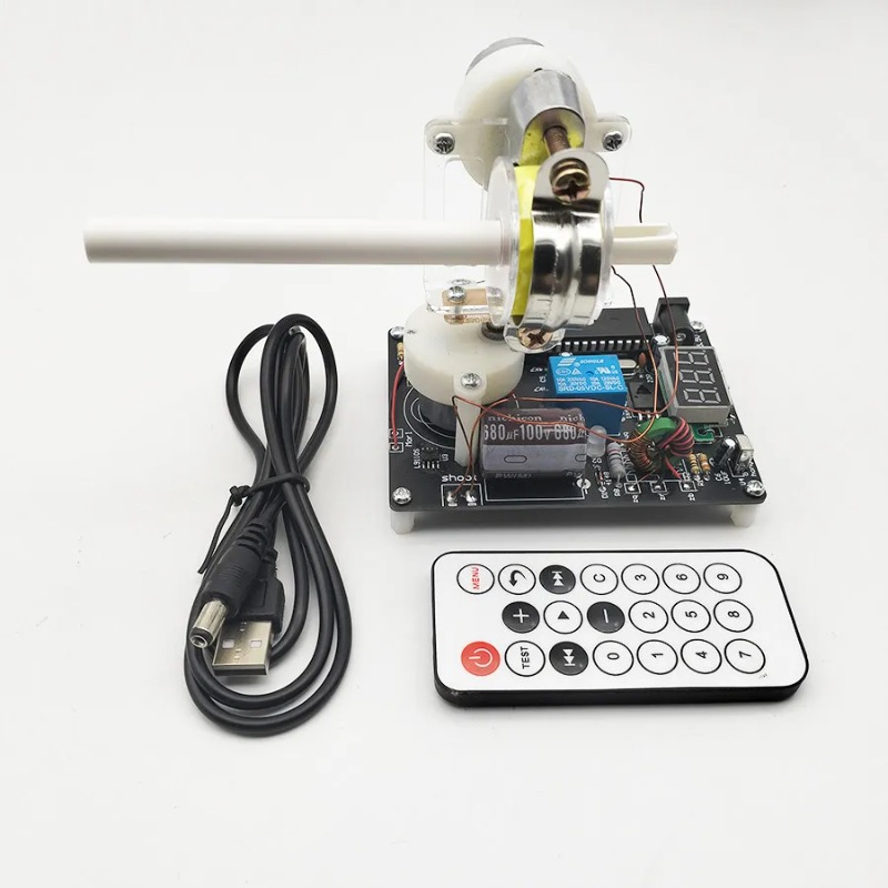 Diy Electronics Store - Kit de Bricolage Canon Électromagnétique Télécommandé