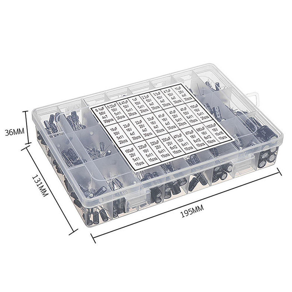 Kit d'assortiment de condensat - Capacitor Kit Assortment avis et prix