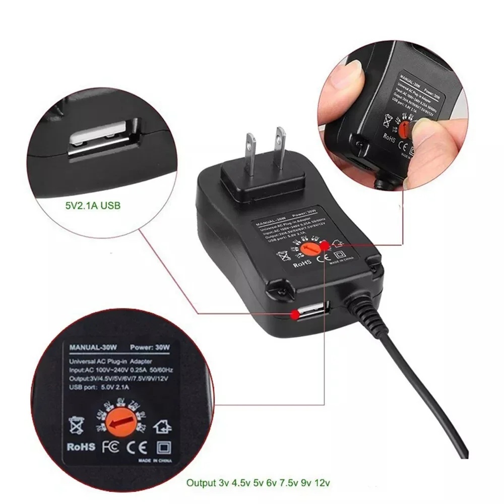 Adaptateur secteur universel 3 - Dc Power Supply Variable avis et prix
