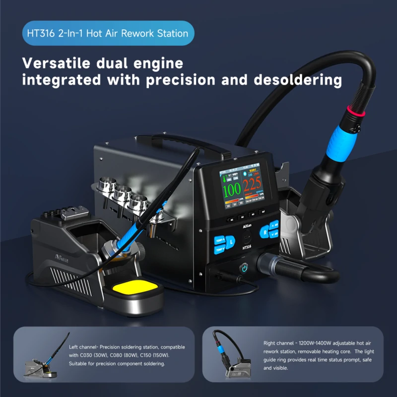 Aixun HT316 1400W Station de r - Hot Air Rework Station avis et prix