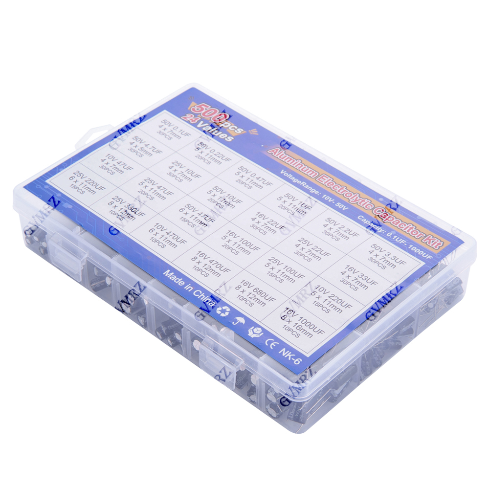 Kit assorti de condensateurs é - Capacitor Kit Assortment avis et prix