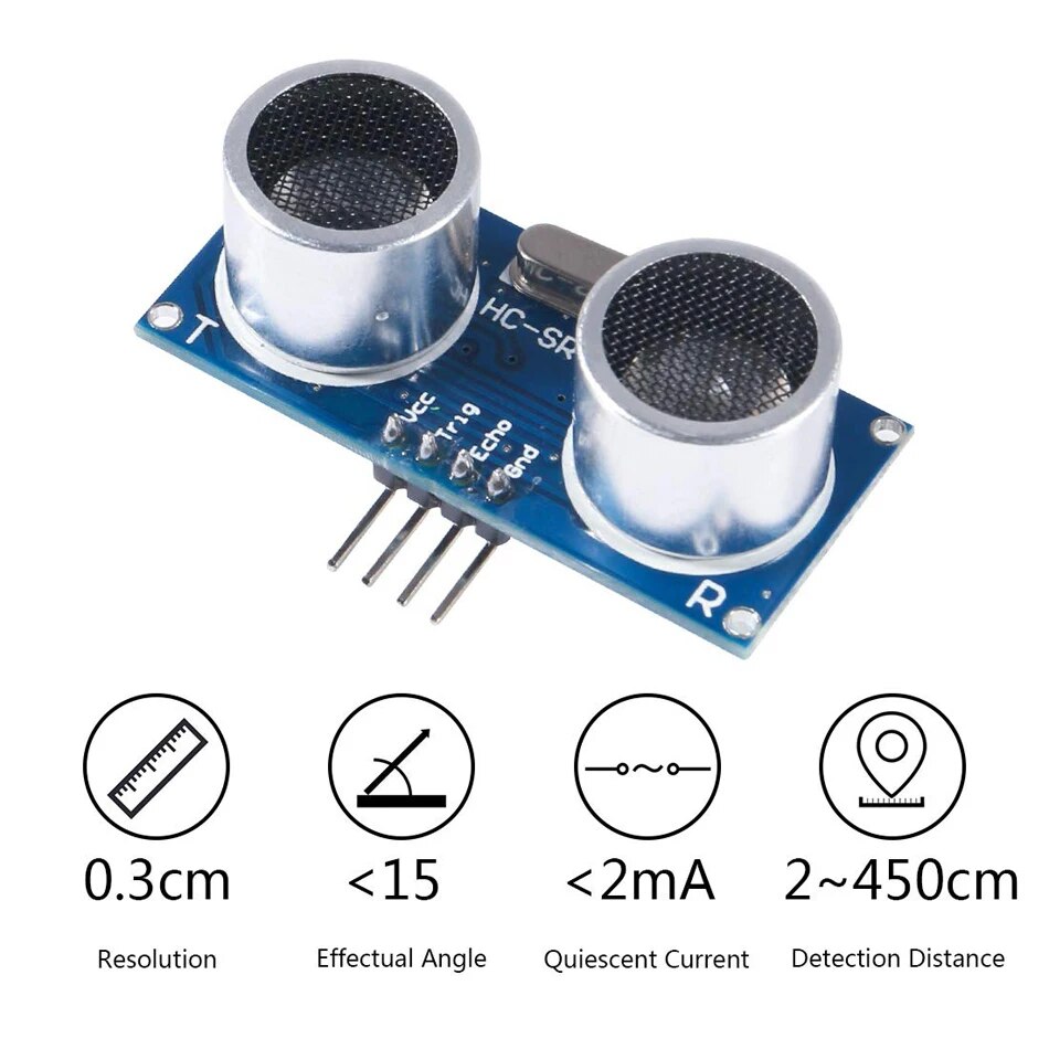 5 modules à ultrasons, capteur - Ultrasonic Sensor Hc avis et prix