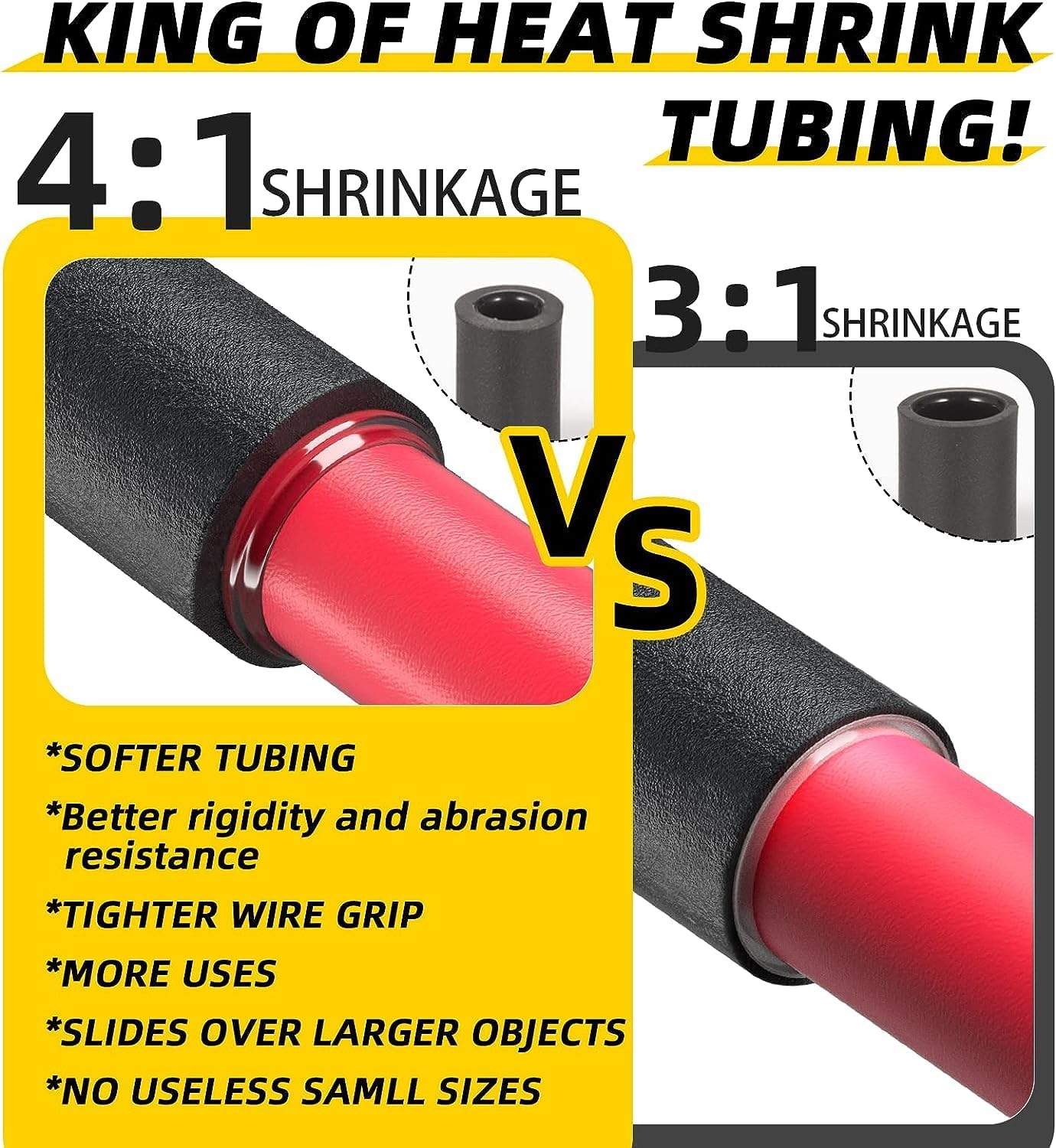2M thermorétractable 4:1 doubl - Heat Shrink Tubing avis et prix
