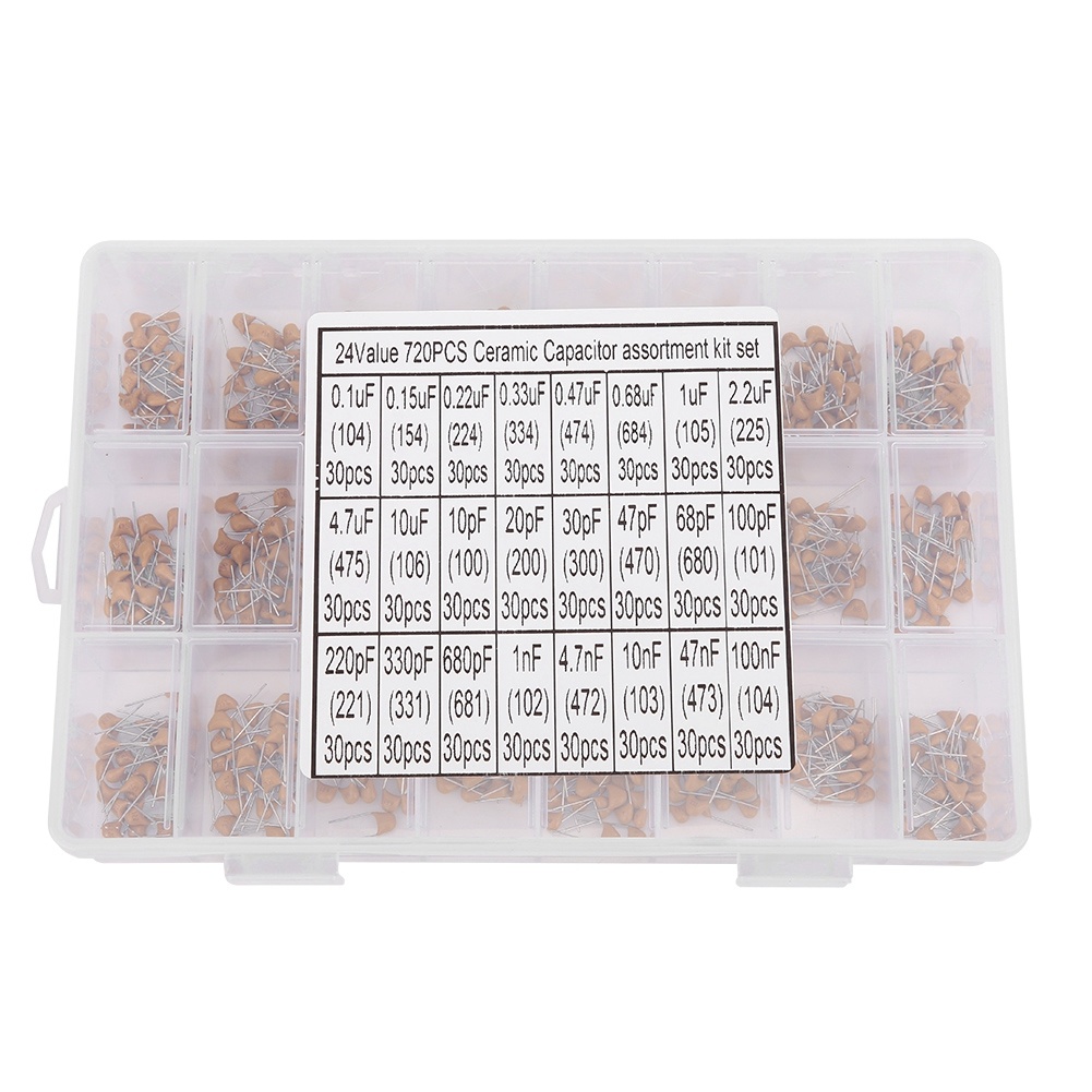 Kit d'assortiment de condensat - Capacitor Kit Assortment avis et prix