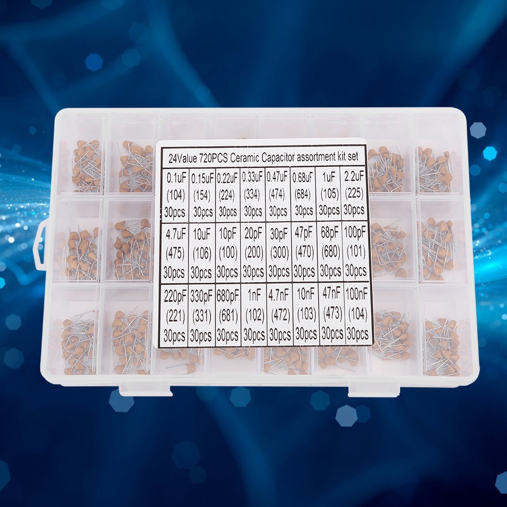 Kit d'assortiment de condensat - Capacitor Kit Assortment avis et prix