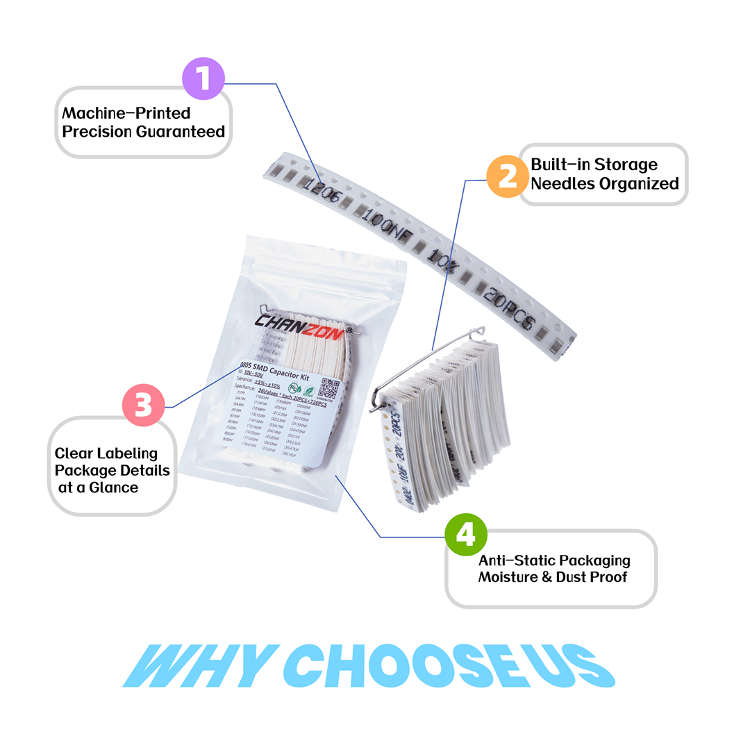 Kit d'assortiment de condensat - Capacitor Kit Assortment avis et prix