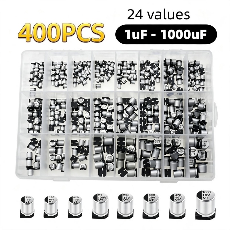 Kit de condensateurs électroly - Capacitor Kit Assortment avis et prix