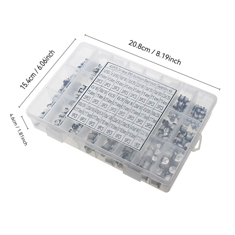 Kit de condensateurs électroly - Capacitor Kit Assortment avis et prix